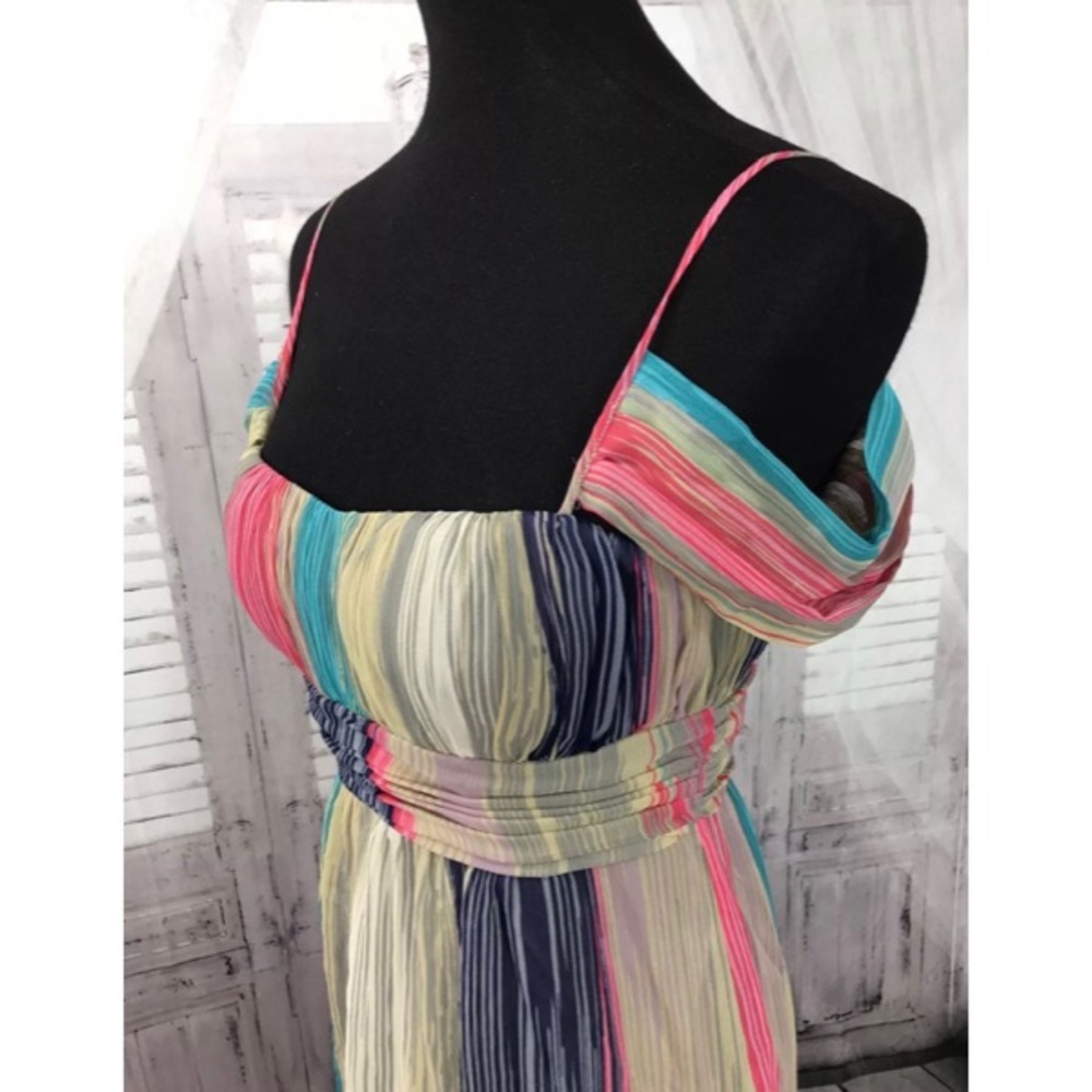 Nwt Bcbgeneration Womens Cold Shoulder Dress Sz 4 - image 3